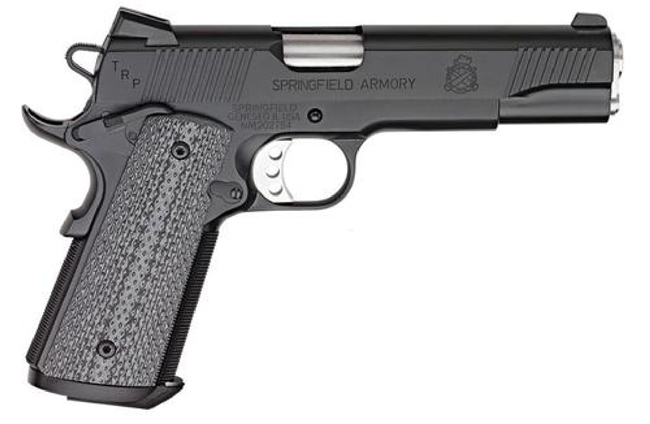 Springfield 1911, 45 ACP, 5", Black/Gray G10 Grips, CA Approved, 7rd Springfield 1911, 45 ACP, 5", Black/Gray G10 Grips, CA Approved, 7rd