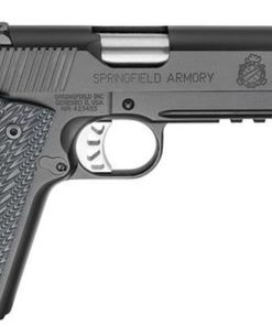 Springfield 1911 Ranger Officer Elite Operator, 45 ACP, 5", Black G10 Grips, Black, 7rd
