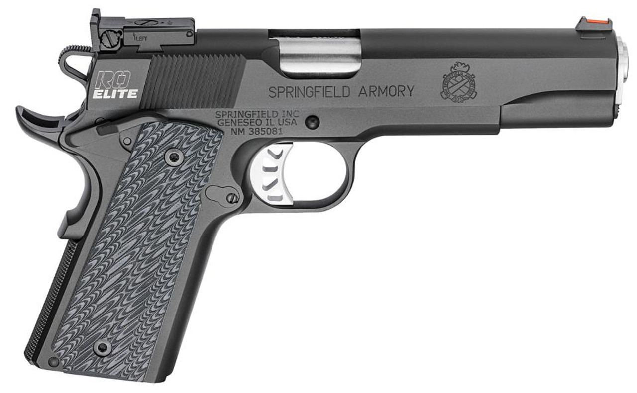 Springfield 1911 Range Officer Elite Target 45 ACP 5" Bull Barrel G-10 Grip 7rd Mags Springfield 1911 Range Officer Elite Target 45 ACP 5" Bull Barrel G-10 Grip 7rd Mags