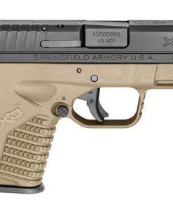 Springfield XDS 45 ACP, 3.3" Barrel Flat Dark Earth Finish, Fiber Optic Front Sight, 6Rd Mag