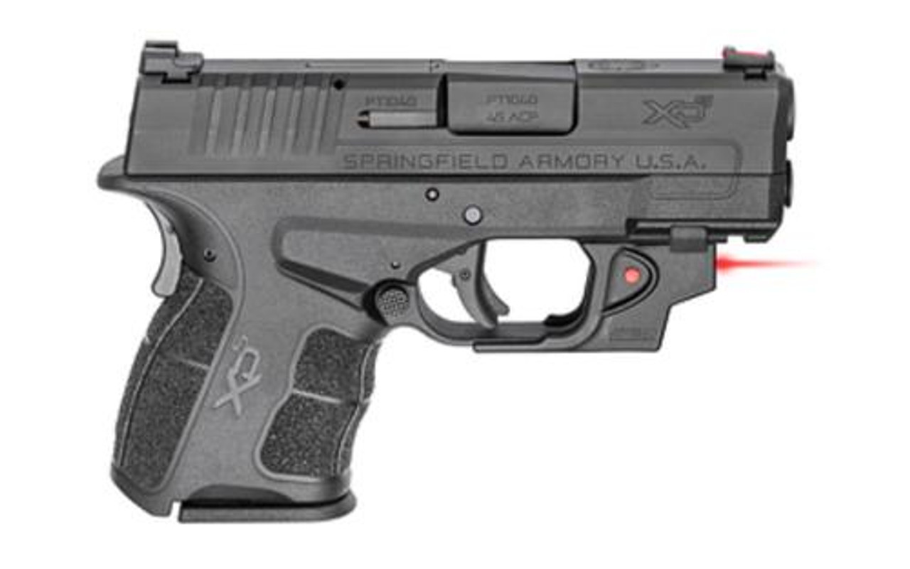 Springfield XD-S Mod.2, 45 ACP, 3.3", Ameriglo Pro-Glo Front Sight, Tactical Rack Rear Sight, Viridian Laser, 5/6rd Springfield XD-S Mod.2, 45 ACP, 3.3", Ameriglo Pro-Glo Front Sight, Tactical Rack Rear Sight, Viridian Laser, 5/6rd