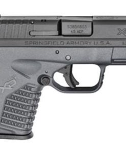 Springfield, XDS, 45 ACP, 3.3" Barrel, Polymer Frame, Grey Finish, Fiber Optic Front Sight, 6Rd Mag