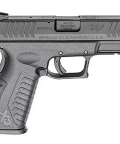 Springfield, XDM, 9MM, 3.8" Barrel, Polymer Frame, Black, Fiber Optic Front Sights, 10 Rd Mag