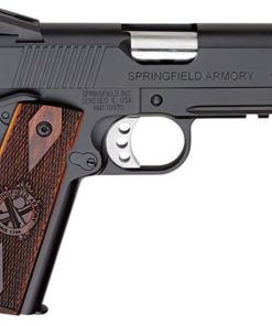 Springfield 1911 Champion Operator Lightweight 45 ACP, 4", Cocobolo Grip, Black Hardcoat Frame, Black Carbon Steel Slide, 7rd