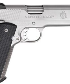 SPRINGFIELD 1911 TRP SERVICE SATIN SS SLIDE/FRAME BLACK G10 GRIP 7rd Mag