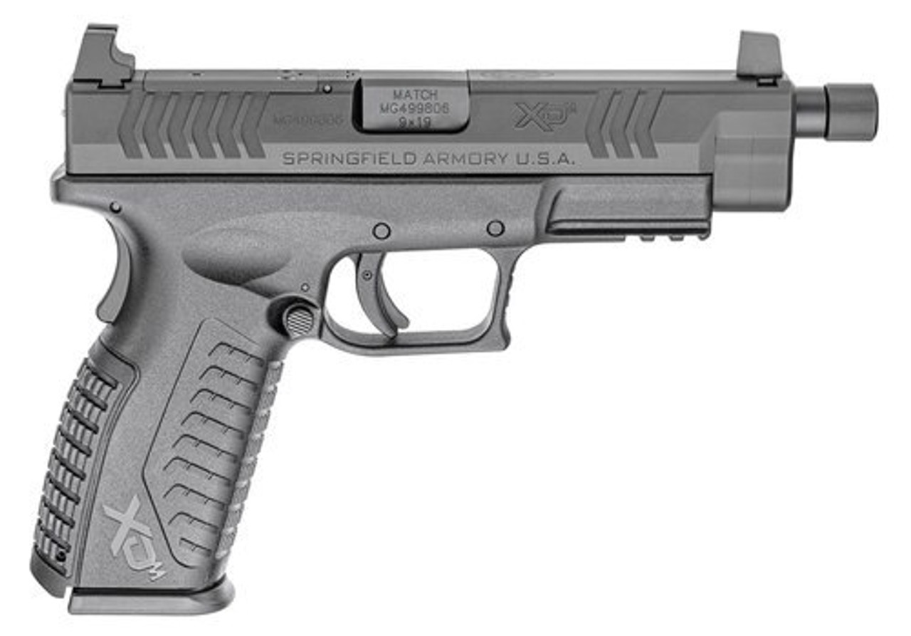 Springfield XDM OSP (Optical Sight Pistol) Full Size, 9MM, 5.28" Threaded Barrel, Base Plates and Non Threaded Barrel Included, Optics Ready Springfield XDM OSP (Optical Sight Pistol) Full Size, 9MM, 5.28" Threaded Barrel, Base Plates and Non Threaded Barrel Included, Optics Ready