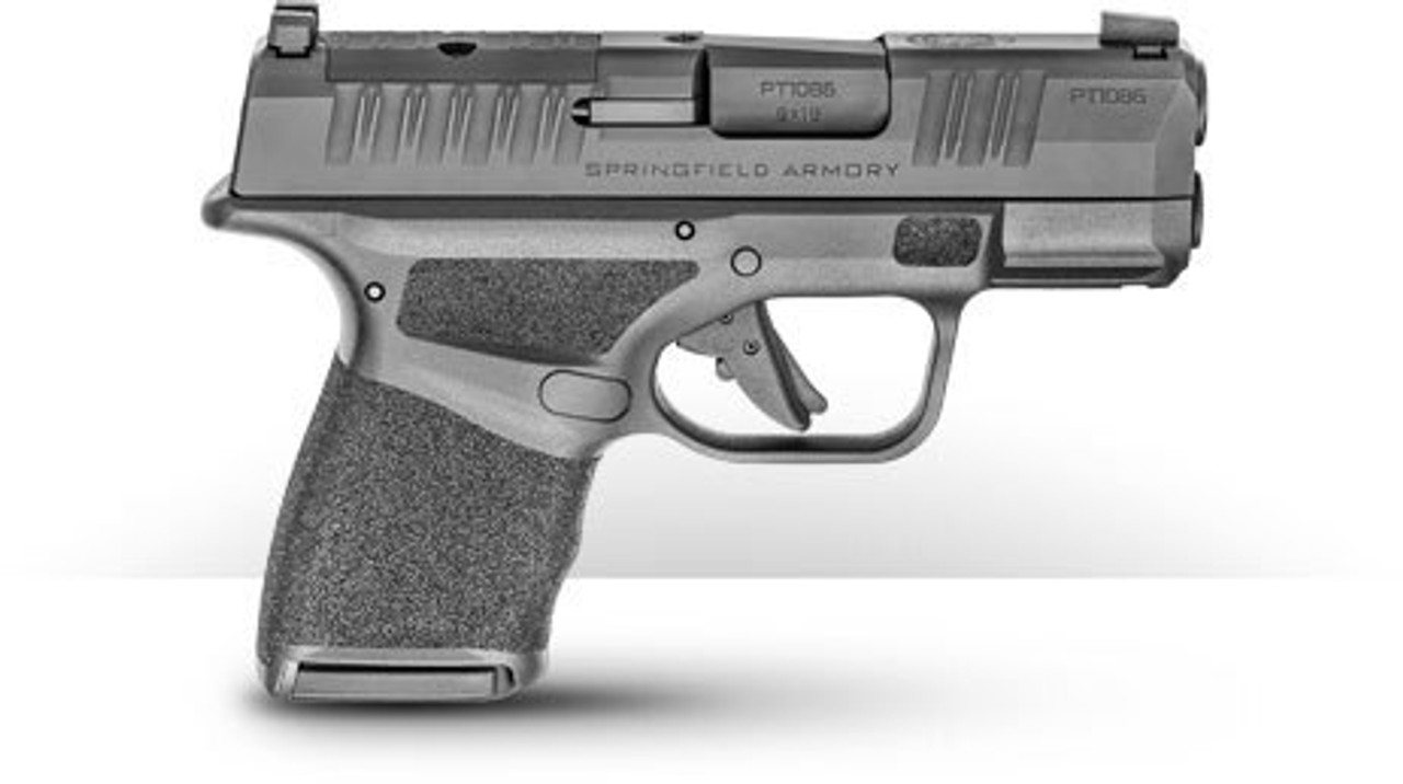 Springfield Hellcat OSP 9mm, 3" Barrel, Fiber Optic Front/Tactical Rear Sight, Black, 11rd/13rd Springfield Hellcat OSP 9mm, 3" Barrel, Fiber Optic Front/Tactical Rear Sight, Black, 11rd/13rd