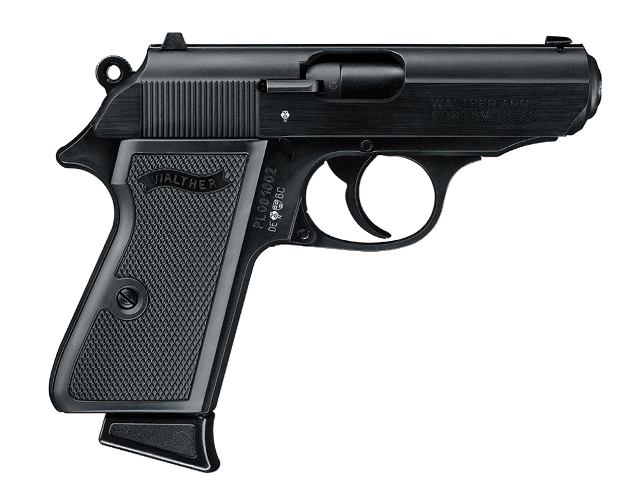 Walther PPK/S .22 L.R. Black 3.35" Barrel 10 Round, 1 Mag Walther PPK/S .22 L.R. Black 3.35" Barrel 10 Round, 1 Mag