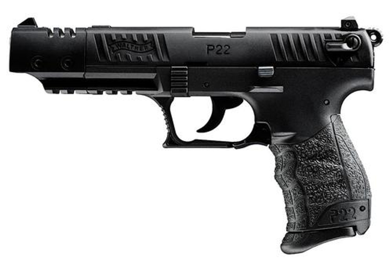 Walther P22 .22 L.R. Target Black 10 Round, 2 Mags Walther P22 .22 L.R. Target Black 10 Round, 2 Mags