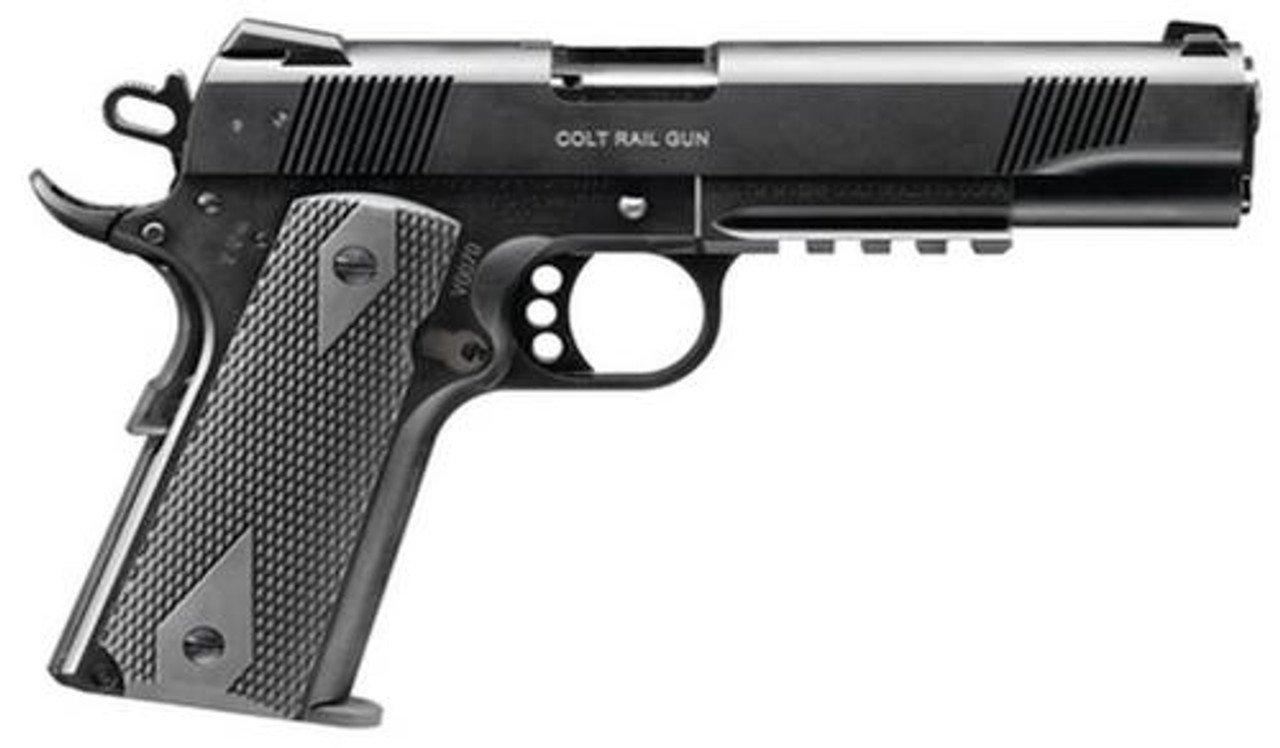 Walther Colt 1911 .22 L.R. Rail Gun Black 12 Round, 1 Mag Walther Colt 1911 .22 L.R. Rail Gun Black 12 Round, 1 Mag