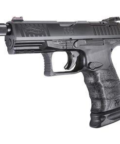 Walther PPQ M2 Q4 TAC 9mm, 4" Threaded Barrel, Optic Ready, 15rd