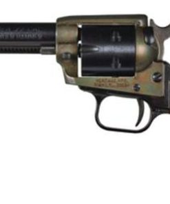 Heritage Rough Rider 22LR/22 Mag, 4.75" Barrel, Camo Lam Grip, Case Hardened, 6rd