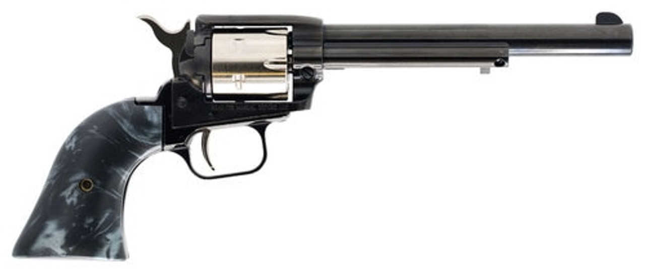 Heritage Rough Rider Small Bore, .22 LR, 6.5" Barrel, 6rd, Black Pearl Grips Heritage Rough Rider Small Bore, .22 LR, 6.5" Barrel, 6rd, Black Pearl Grips