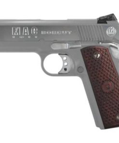 Metro Arms 1911 Bobcut 45 ACP 4.25 Inch Barrel Chrome Finish Novak-Type Rear Sight Hardwood Grips 8 Round
