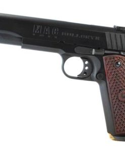 Metro Arms 1911 Bullseye Single 45 ACP 6" Barrel, Hardwood, Logo Blued, 8rd