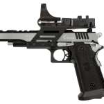 SPS Vista Short Slide 9mm, 5" Barrel, Black Polymer Grip, Black/Chrome, 21rd