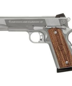 American Classic 1911, 9mm, 5", 8rd, Hardwood Grips, Stainless Steel