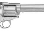 Ruger Super Blackhawk Bisley 480 Ruger 6.5" Barrel Stainless Steel 5 Shot Unfluted Cylinder