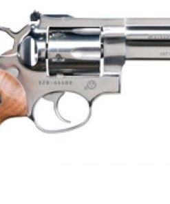 Ruger GP100 Limited Edition 357 Mag/38 Spl 4" Full Lug Barrel, High Polish SS, Adjustable Sights Wood Grips 6rd