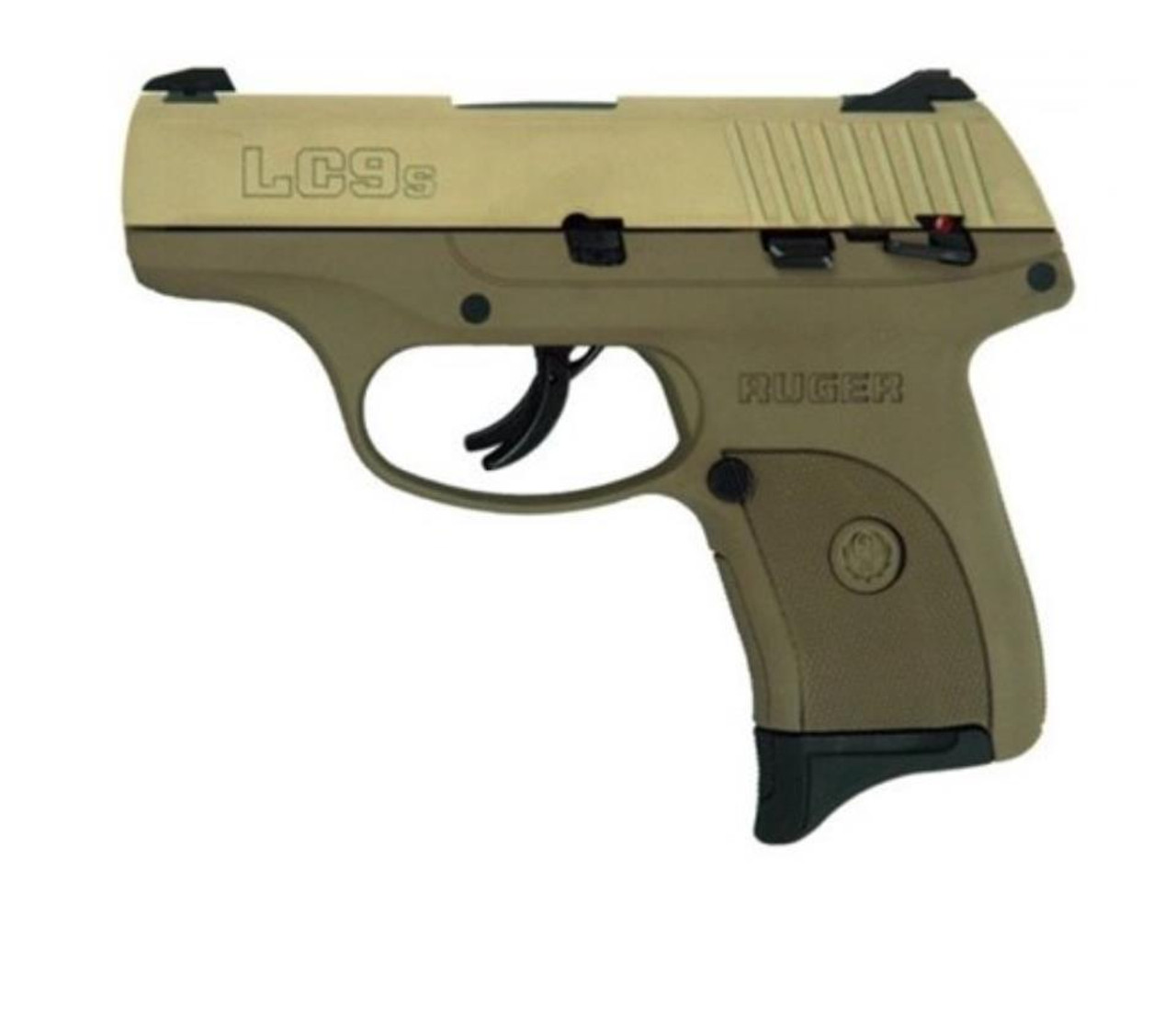 Ruger LC9S, Full Flat Dark Earth, 9mm, 7rd, Ruger LC9S, Full Flat Dark Earth, 9mm, 7rd,