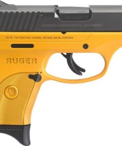 Ruger LC9s 9mm 3.5" Barrel Contractor Yellow Cerakote Frame 7rd Mag