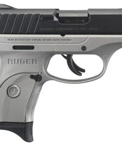 Ruger EC9s, 9mm, 3.12" Barrel, 7rd, Fixed Sights, Gray Frame, Black Slide