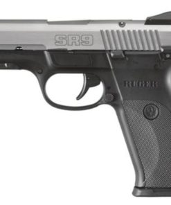 Ruger SR9 Pistol, 9mm, Stainless Steel, 10 Rd Mag