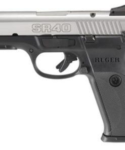 Ruger SR40 40SW, Stainless Slide, 15RD Mag
