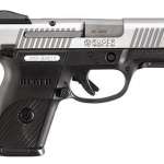 Ruger SR40C 3.5" Pistol, SS, 15 Rnd Magazine