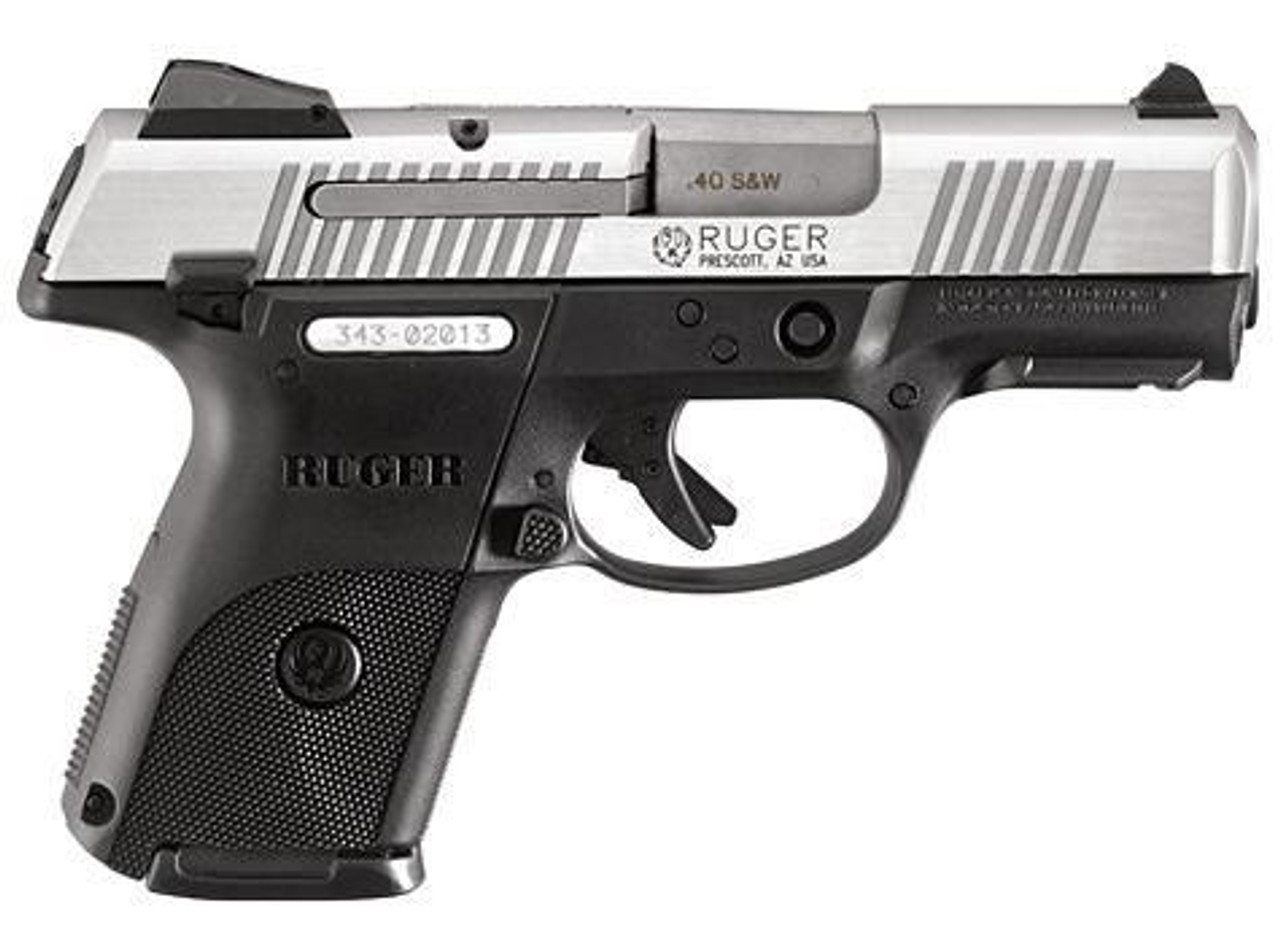 Ruger SR40C 3.5" Pistol, SS, 15 Rnd Magazine Ruger SR40C 3.5" Pistol, SS, 15 Rnd Magazine