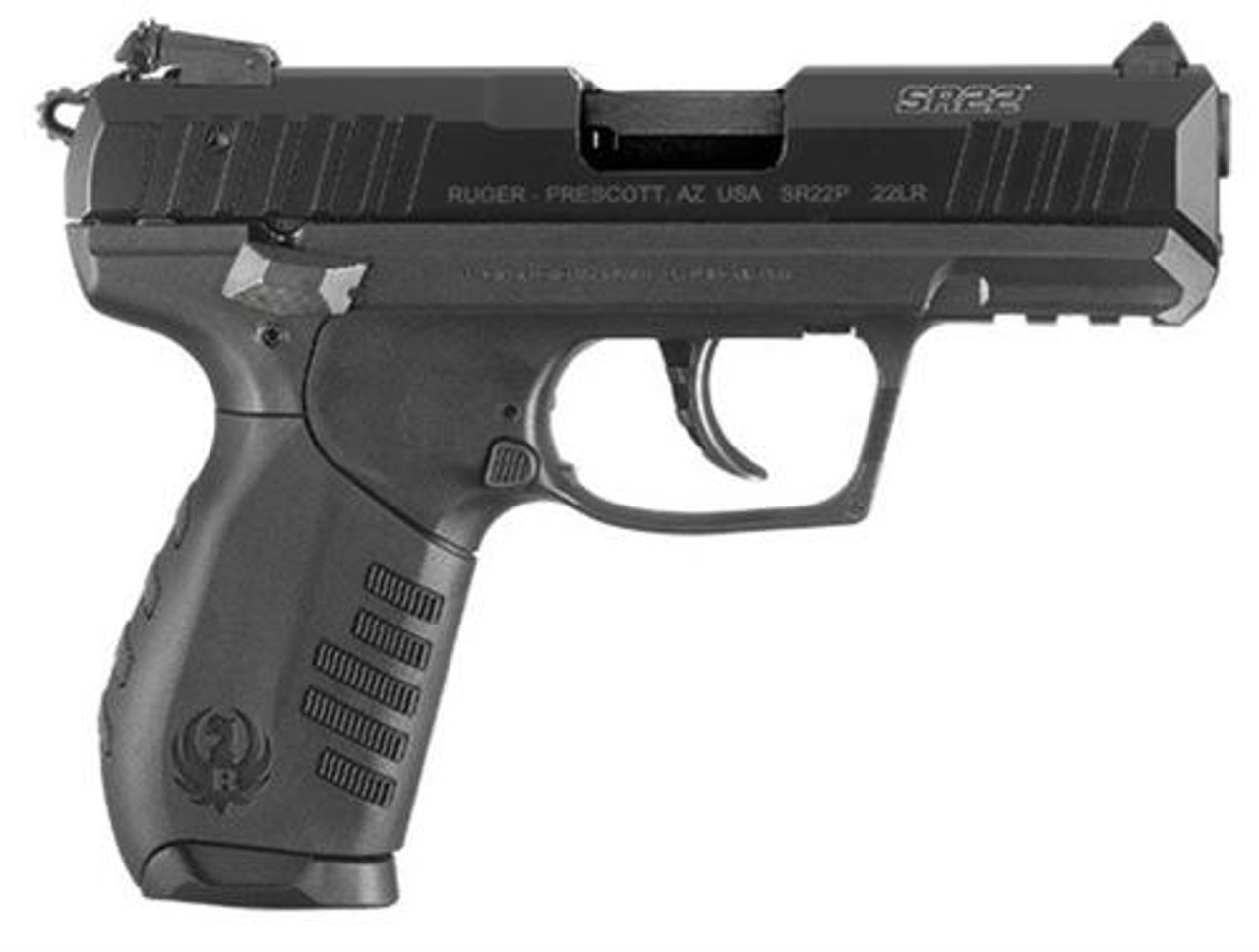 Ruger TALO SR22, Semi-automatic, 22 LR, 3.5" Barrel, Polymer Frame, Black, 3 Dot Adjustable Sights, 2 Magazines, 10Rd Ruger TALO SR22, Semi-automatic, 22 LR, 3.5" Barrel, Polymer Frame, Black, 3 Dot Adjustable Sights, 2 Magazines, 10Rd