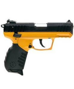 Ruger SR22, 22LR, 3.5", 10rd, Black/Yellow Finish