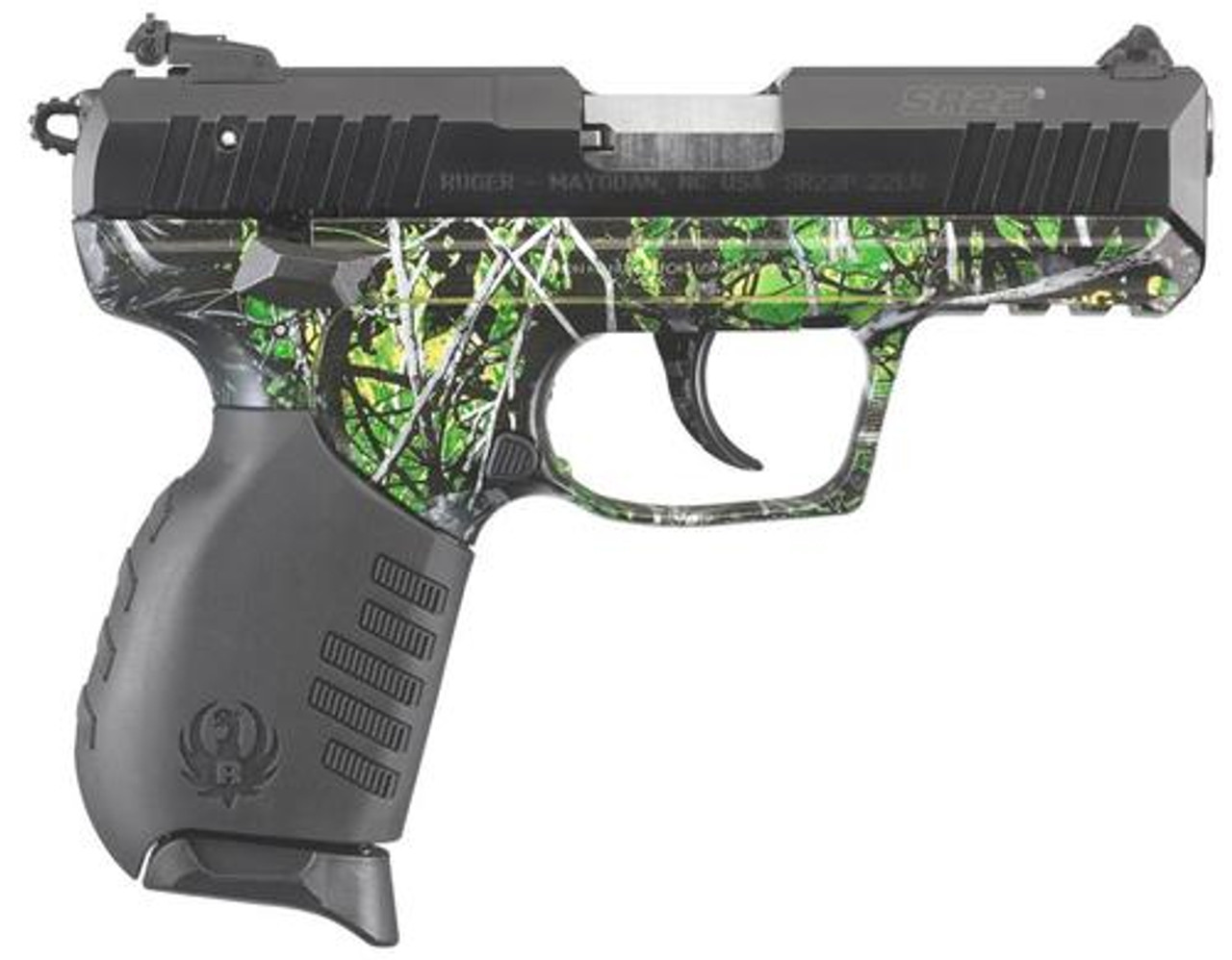 Ruger SR22 22LR 3.5" Barrel Moon Shine Toxic Camo 10rd Mag Ruger SR22 22LR 3.5" Barrel Moon Shine Toxic Camo 10rd Mag