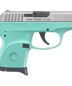 Ruger LCP .380 ACP, 2.75", 6rd, Turquoise Frame, Stainless Steel Slide
