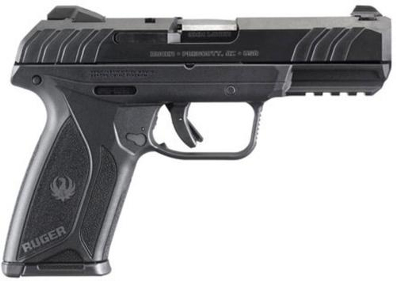 Ruger Security-9 Pistol, 9mm, 4", 15rd, Blued Finish, Integral Grip Ruger Security-9 Pistol, 9mm, 4", 15rd, Blued Finish, Integral Grip