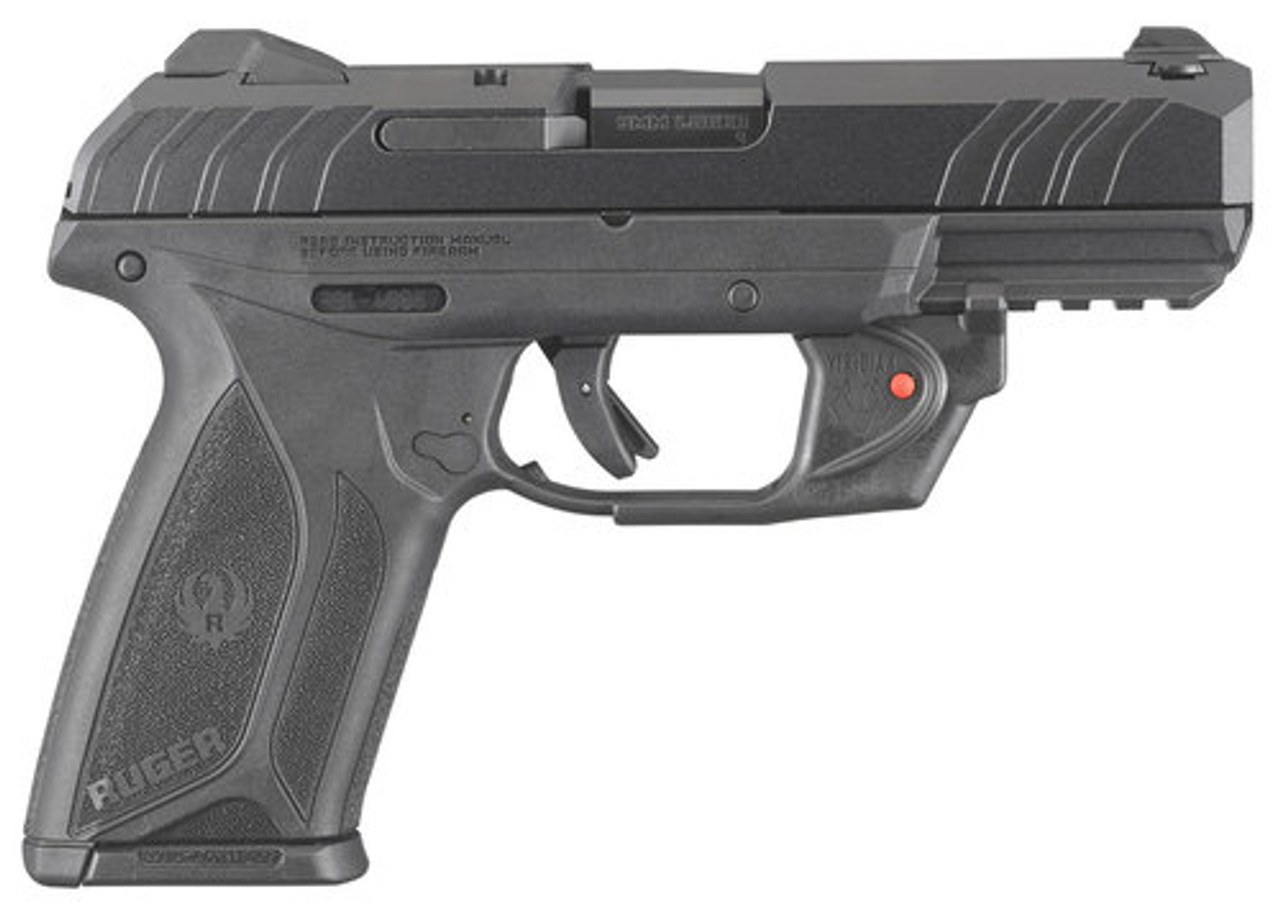 Ruger Security-9 9mm, 4", Viridian Red Laser, Blued, 15rd Ruger Security-9 9mm, 4", Viridian Red Laser, Blued, 15rd