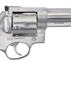 Ruger Redhawk, .44 Mag, 5.5" Barrel, 6rd, Satin Stainless, Wood Grips