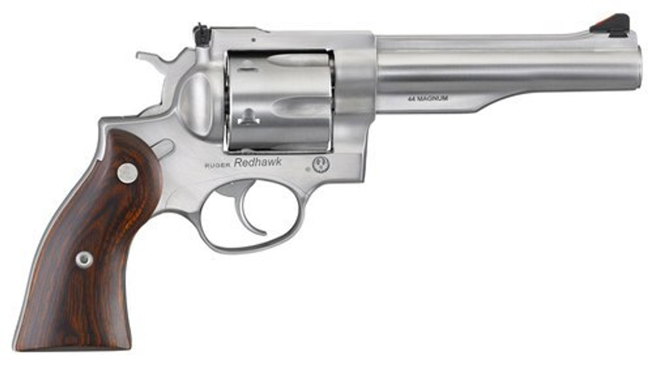 Ruger Redhawk, .44 Mag, 5.5" Barrel, 6rd, Satin Stainless, Wood Grips Ruger Redhawk, .44 Mag, 5.5" Barrel, 6rd, Satin Stainless, Wood Grips