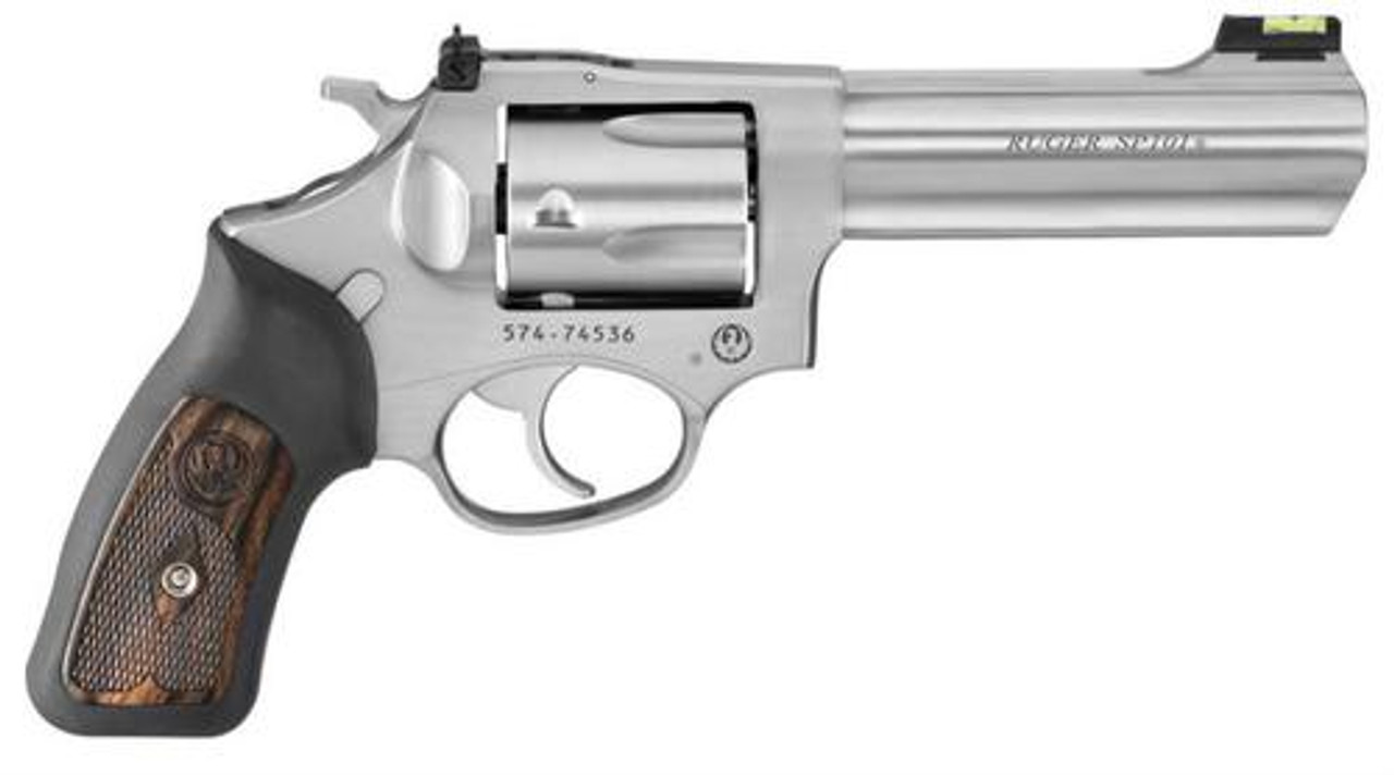 Ruger SP101 327 Federal Magnum, 4", Fiber Optic Sight, Stainless Steel Ruger SP101 327 Federal Magnum, 4", Fiber Optic Sight, Stainless Steel