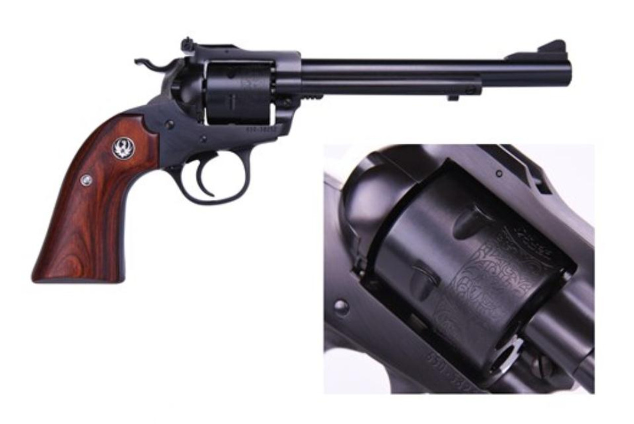 Ruger Single-Six Bisley 32 H&R Mag, 6.5" Barrel, Unfluted Cylinder, Wood Grips, 6rd Ruger Single-Six Bisley 32 H&R Mag, 6.5" Barrel, Unfluted Cylinder, Wood Grips, 6rd