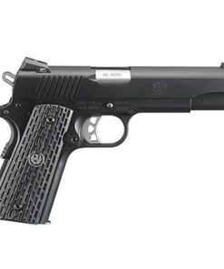 Ruger SR1911 45 ACP, 5", 8 Rds, Tritium Night Sights, Micarta Grips, Black Nitride Finish