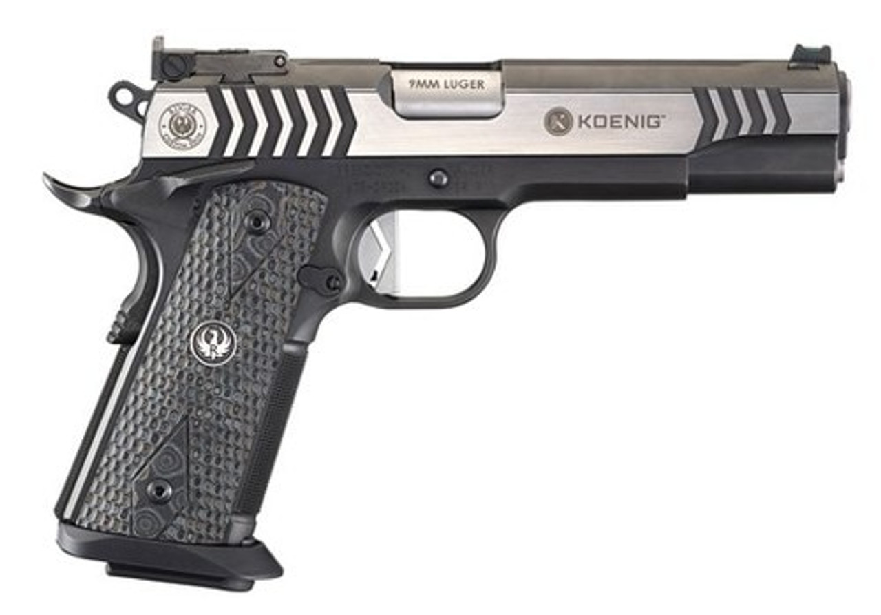 Ruger Custom Shop Koenig SR1911 Competition Pistol, 9mm, 5", Two-Tone Ruger Custom Shop Koenig SR1911 Competition Pistol, 9mm, 5", Two-Tone