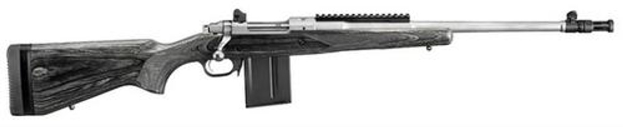 Ruger Gunsite Scout Rifle, 308, Matte SS, 10 Round Mag 18" Ruger Gunsite Scout Rifle, 308, Matte SS, 10 Round Mag 18"