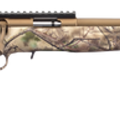 Ruger American Rimfire Standard 17HMR, 18" Threaded Barrel, Bronze, Camo, 9rd