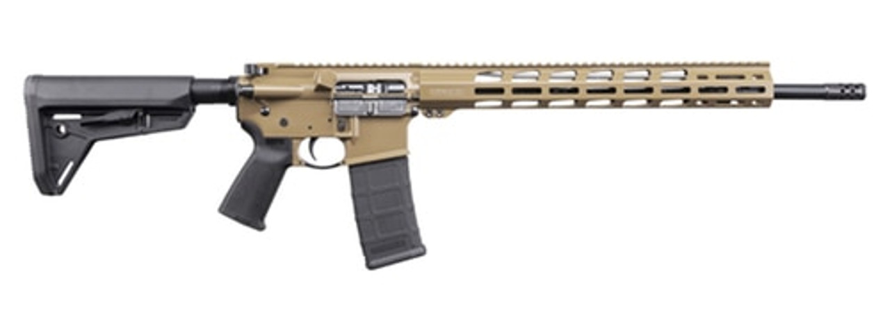 Ruger AR556 5.56/.223, 18" Barrel, M-LOK, Davidson's Dark Earth, 30rd Ruger AR556 5.56/.223, 18" Barrel, M-LOK, Davidson's Dark Earth, 30rd
