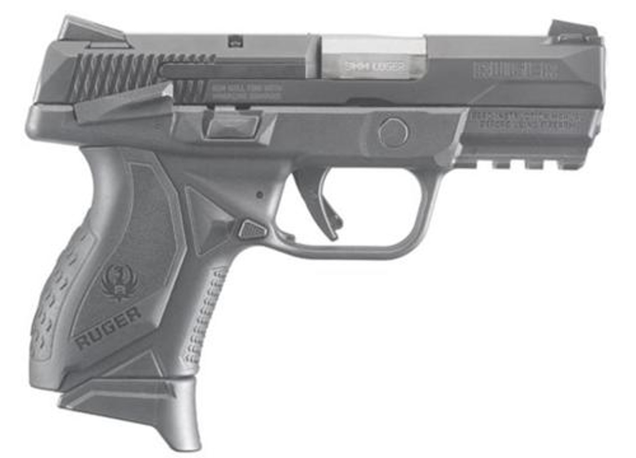 Ruger American Compact 9mm 3.55" Barrel 10 Rd Mag Ruger American Compact 9mm 3.55" Barrel 10 Rd Mag