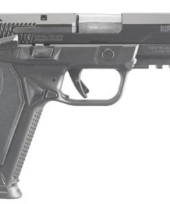 Ruger American 9mm, 4.2", Novak Sights, Black Nitride, Manual Safety, 10rd