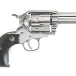 Ruger Vaquero Shorty Pack Gun .44 Magnum/44 Spec, 3.75" Barrel, Stainless Steel Frame, Wood Grip, 6 Shot