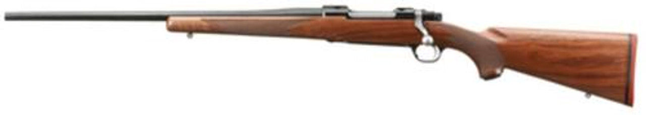 Ruger M77 Hawkeye Standard .308 Winchester 22 Inch Satin Blue Finish Barrel American Walnut Stock No Sights 4 Rounds Left Hand Ruger M77 Hawkeye Standard .308 Winchester 22 Inch Satin Blue Finish Barrel American Walnut Stock No Sights 4 Rounds Left Hand