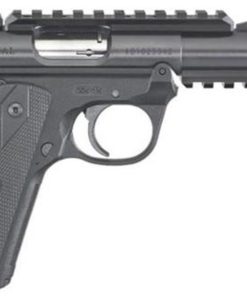 Ruger Mark IV 22/45 22LR, 4.4" Barrel, Black Poly Grips, 10rd Mag